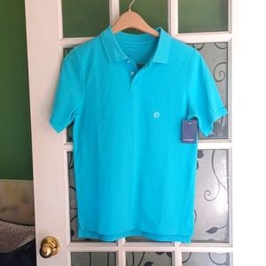 Crown & Ivy boys shirt size large blue